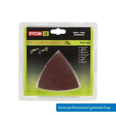RYOBI SET SCHUURPAPIER /MULTITOOL 10-DLG (7510091)