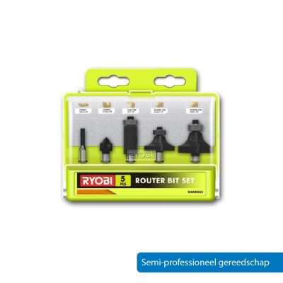 RYOBI 5-DELIGE FREES SET (7510209)