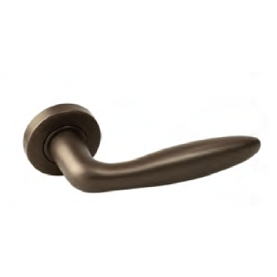 Deurkrukset rond rozet SIGAAR Brons (9610513)